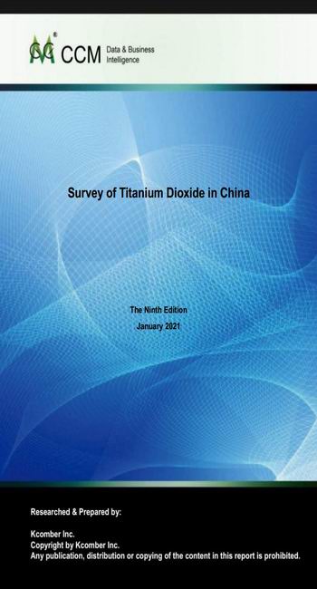 Survey of Titanium Dioxide in China